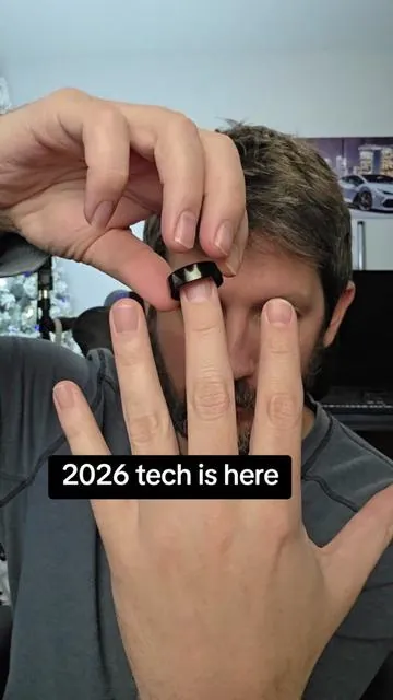 This MIRO ECG smart ring is a sleek wearable designed to track general activity, sleep patterns, and basic heart rhythm data through a connected app. Lightweight, comfortable, and made for everyday wear. Not intended for medical use or diagnosis. #SmartRing #WearableTech #EverydayGadgets #TechLifestyle #HealthTracking