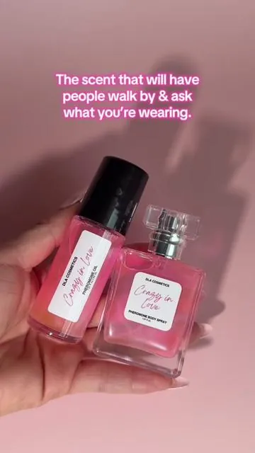 the secret for a long lasting scent: oil first, spray after 💅✨ now available as a bundle for more savings 🤸‍♀️ #pheromonespray #pheromoneperfume #perfumeoils 