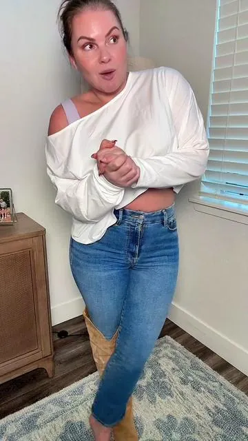 Always Fit Jeans… WORTH It! #thicknstrong #alwaysfitsjeans #stretchyjeans #highwaistedjeans @Strongnthick 
