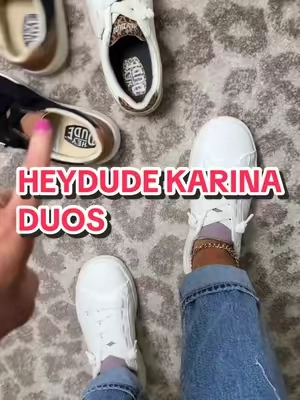 @HeyDude #comfyshoes #womensshoes #womenssneakers #heydudeshoes #sliponshoes 
