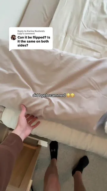 Replying to @Karina Roelands Lipp you dont need to flip the pillow at all!  #tiktokshop #tiktokmarketplace #tiktokmademebuyit #cervicalpillow #mellowsleep 