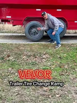 This VEVOR heavy-duty service ramp is a simple solution for emergency trailer tire changes on the side of the road. Instead of crawling under a trailer or fighting with a jack on soft ground, you can drive the good tire up onto the ramp to lift the bad one off the ground. Compact, easy to store in a truck bed or trailer compartment, and strong enough for heavy loads. Great for utility trailers, campers, and work trailers when a flat happens in a bad spot. ⸻ Keyword Block trailer tire change ramp emergency trailer tire change side of the road tire change trailer flat tire solution trailer service ramp low profile car ramp roadside tire change tools trailer emergency gear work trailer tire change ⸻ Top 5 Hashtags #TrailerLife #RoadsideRepair #EmergencyGear #WorkTrailer #DIYMechanic