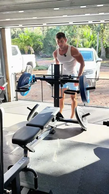 The GWMD V7 is Incredible. The ultimate home gym pressing machine. So easy to adjust the arms for the perfect flat, incline, and shoulder press. I get all my fitness equipment right here on the TikTok Shop. The price is on point for this too. The link is in the bottom left corner of the video! #chestpress #benchpress #shoulderpress #garagegym 