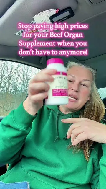 Beef Organ Supplement for Wone supports overall well-being, hormone balance, immunity, cognitive function & mood. I started this because of the crazy menopause side effects I was having and I’ll never stop taking it. If you’re in menopause and struggling, check this out. It’s worth it! #beeforgansupplements #MenopauseSupport #WomensHealth #TikTokShopCreatorPicks #NewYearNewMe 