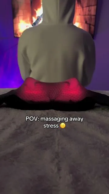 Massage into relaxation #fyp #neckmassager #footmassage #relaxation #tiktokshopfinds 