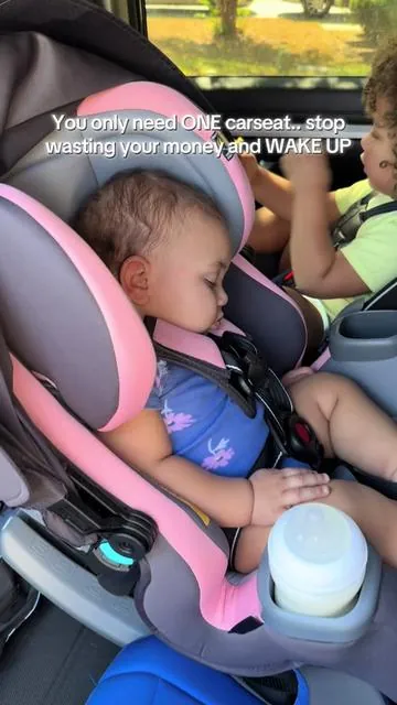 One car seat for every stage! Save your money and buy smart! #fyp #babytrend #babytrendcoverme4n1 #convertiblecarseats #babytrendcarseat 
