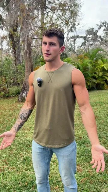 I had the tee shirt version of these and they just came out with the sleeveless. Had to grab a 3 pack. Super affordable too! They fit great and feel comfortable. Love how they could be dressed up or used to workout in. Very versatile. Wearing a size Medium (6ft - 180lbs). The link is in the bottom left corner of the video! #mensfashion 