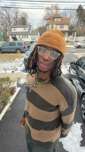 Would u believe me if i told u i wore this to church #ootd #streetstyle #mensstreetstyle #menknittedsweater 