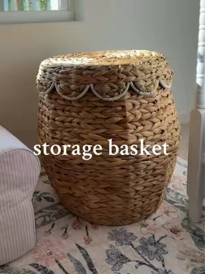 I mean how stunning!!! Everyone shows this basket for blankets, but it’s been perfect in my daughter’s room. It holds stuffed animals, dolls, and all the little things that usually end up everywhere — while still looking cute enough to leave out. Easy cleanup, no plastic bins, and it actually fits the room. @Best Choice Products, Inc. #storagebasket #tiktokshopcreatorpicks #homedecor #toystorage #homefinds 