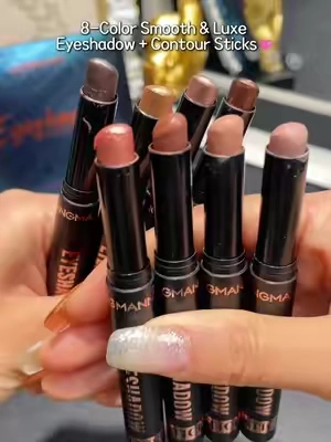 💗Smooth and easy to smear, zero mistakes, luxury eye shadow stick+capacity repair stick, 8 affordable suits.✅✨🫶🏻#eyeshadow #eyeshadowstick #Eyemakeup #makeup #eyeshadowtutorial 