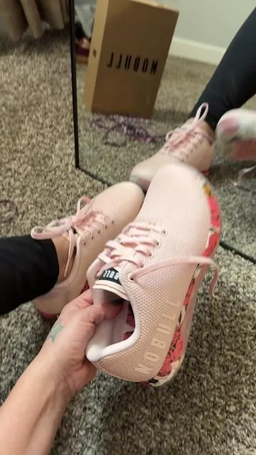 Nobull gorgeous floral training sneakers #nobull #sneakers #pinksneakers #gymshoes 