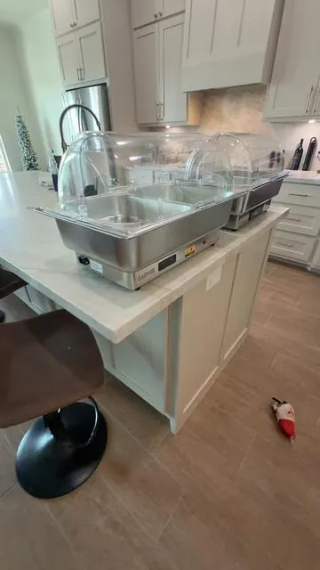 I mean, how cool would these be for breakfast If you have people over or even for a birthday party. #hosting #chafingdish #servingdish #newyearnewme 