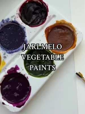 Vegetable paints!! #jarmelo #fingerpainting #toddlercrafts 