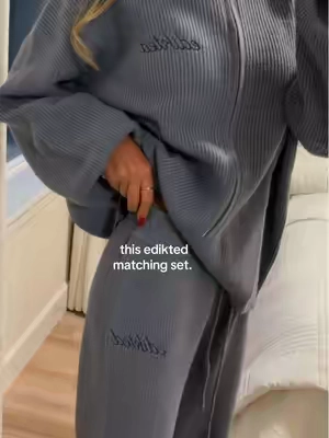 obsessed #edikted #ediktedsweatpants #matchingset #ediktedset #loungeset @Edikted 