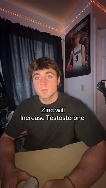 Zinc will boost testosterone📈& copper will fix your acne #fyp #santacruzmedicinals #health 