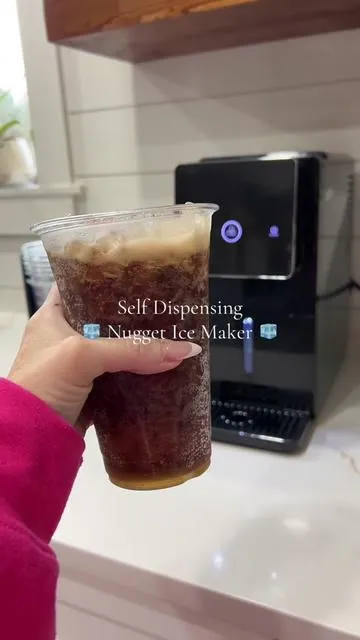 The best purchase I’ve made for myself is this NEW nugget ice maker! @Cowsar Appliance #icemaker #nuggeticemaker #nuggetice #countertopicemaker #cowsarappliance 