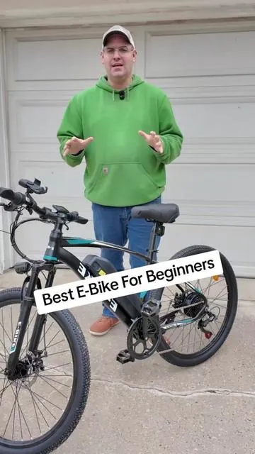 If you are looking for the best beginner e-bike that feels safe and natural to ride, this model is the perfect choice for getting around town. Unlike those dangerous electric motorcycles with pedals, this electric bike handles exactly like a standard bicycle but gives you a boost up to 25 mph and a 40-mile range. With five levels of pedal assist and a twist throttle, you can conquer steep hills effortlessly without breaking a sweat, making it the ultimate commuter vehicle.  * Safe & Familiar Handling: Designed to ride just like a traditional bicycle, offering better control and safety for beginners than high-speed electric mopeds.  * ** impressive Range & Speed:** Delivers a top speed of 25 mph and a 40-mile riding range, perfect for daily commuting or weekend adventures.  * Versatile Power Modes: Features 5 levels of pedal assist plus a twist-grip throttle so you can choose between a workout or an effortless cruise.  * Hill-Climbing Power: The powerful motor easily pushes riders up to 250 lbs up steep inclines without straining.  * Convenient Features: Includes a detachable battery for easy indoor charging, plus a bike lock and toolkit so you are ready to ride immediately. What is the safest electric bike for beginners? How does an e-bike perform on steep hills? Best affordable electric bike with throttle and pedal assist? #newyearnewme #tiktokshopcreatorpicks #ebike #commuterbike #electrictransportation 