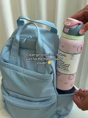 The definition of 'if you know, you know.'  I’m obsessed with this 2026 essential that keeps it sleek and professional on the outside for the campus grind. But the second you unzip it? BAM! A total dopamine hit. 🧸 That hidden floral lining is the secret joy your long library sessions actually deserve. It’s low-key a powerhouse too—effortlessly housing your 16” laptop and daily chaos without the bulk. Finally, a backpack that matches your minimalist aesthetic AND your colorful personality. Ready for the reveal? " #backpack #BackToSchool2026 #AcademicWeapon #BackpackUpgrade #WhatIsInMyBag #CampusEssentials