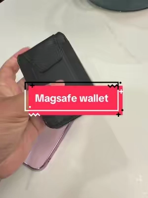 It might as well be my wallet as much as I have to keep up with it 😭😩 so problem solved lol #magsafewallet #trackingwallet 