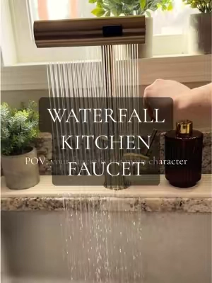 Changing my faucet made it feel like I had a brand new kitchen. Such a simple upgrade! #homefinds #homedesign #kitchenfinds #faucet #tiktokshopfinds 