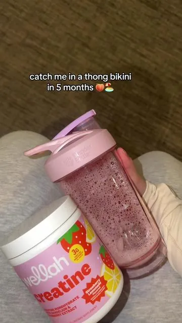 The best creatine that actually worked for me 🤪🤪 & it taste good!!! #creatine #fyp #wellahnutrition #pumpituocreatine 