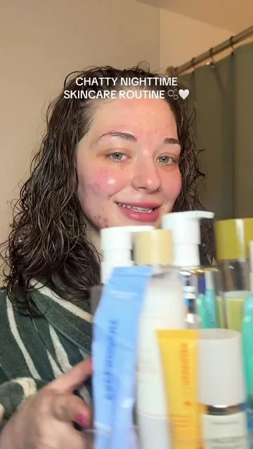 chatty nighttime skincare routine🫧🧴✨ if you need any sephora skincare restocks, now’s your time to get 4x  pointss- all my faves are linked in my storefront🫶🏻 @imfrom_us mugwort essence & rice toner @Experiment Beauty super saturated & molecular mesh  @Olehenriksen pout preserve peptide lip treatment- citrus sunshine @Naturium- multi peptide advanced serum @Prequelskin oil cleanser & gleanser @rhode skin glazing milk @cocokind calming magnesium mist & revitalizing eye cream #nighttimeskincare #skincare #skincareroutine #nighttimeskincareroutine 