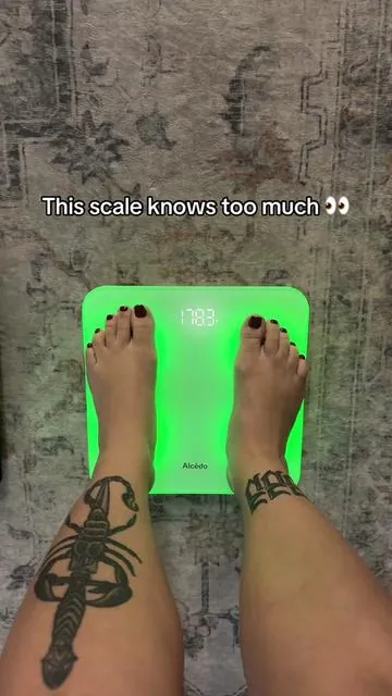 The Smart scale I needed for 2026 #smartscale #scale #alcedo #weightloss #viral 
