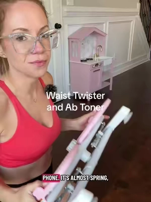 Compact, lightweight, and you can do it while scrolling - yes, please! #workoutequipment #abtoner #athomeworkout #waisttwister 