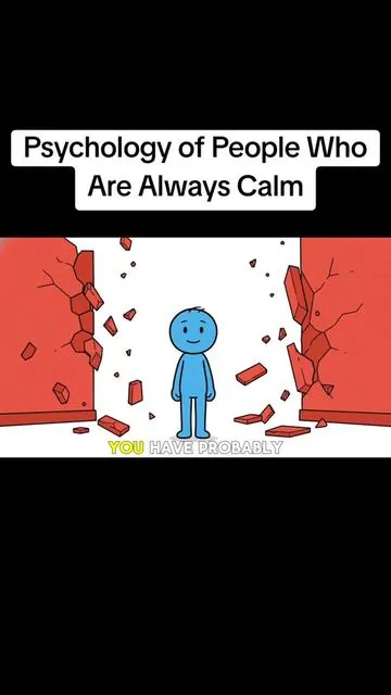 Psychology of People Who Are Always Calm #psychologyfacts #psycho #psychologyhacks #mindset #psychology 