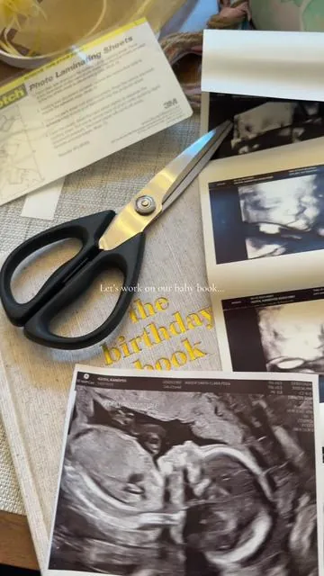 SALE! This made me soo emotional 🥹 ❤️ I’ll link this sweet book for you! #keepsakejournal #babybook #babyessential #babymemorybook 