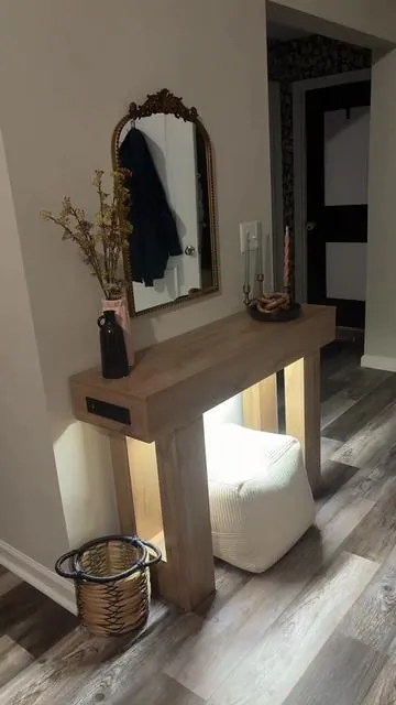 Whether you’re refreshing your home or finishing a space that feels almost complete, this console table is the missing piece your home has been waiting for. ✔ Stylish & versatile ✔ Perfect for entryways, living rooms, or behind a sofa ✔ Easy to style for a high-end look ✨ A simple upgrade that makes your home feel elevated. #TikTokCreatorSearchInsightsIncentive #consoletable #tiktokshop #fyp #homedecor 