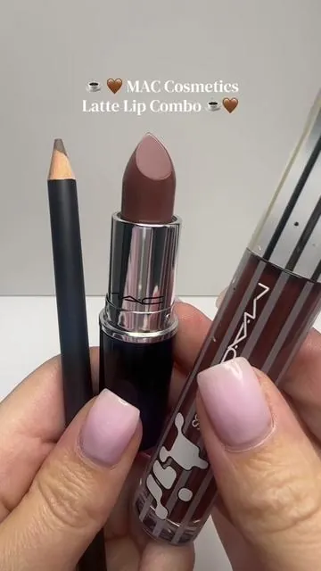 Latte lip combo! @maccosmetics #maccosmetics #lattelipcombo #lipcombo #tiktokmademebuyit 
