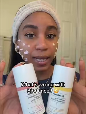 Biodance collagen peptide cream + niacinamide vitamin c cream duo 🩷💛#biodance #skincareroutine #koreanskincare #vitacream #collagencream @Biodance Store US 
