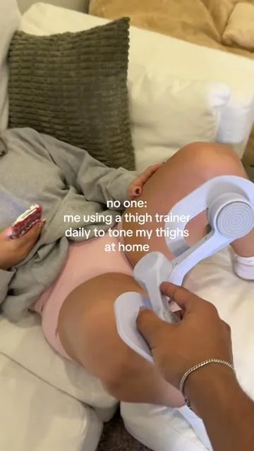 Best at home workout with this thigh trainer ! #thighmaster #innerthighexercise #homeworkout #legworkouts