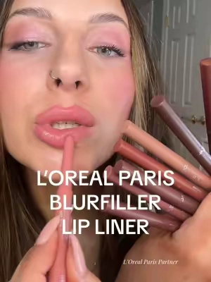 swatching all of the new BlurFiller lip liners from L’Oreal!! 💋 blurring finish to smooth lip texture ✨ creamy, hydrating, line or fill in lips These are STUNNING!!  @loréal paris usa @L’Oréal Paris  #lorealparispartner #affordablelipcombo #blurfiller #lipcombo #tiktokshopcreatorpicks 