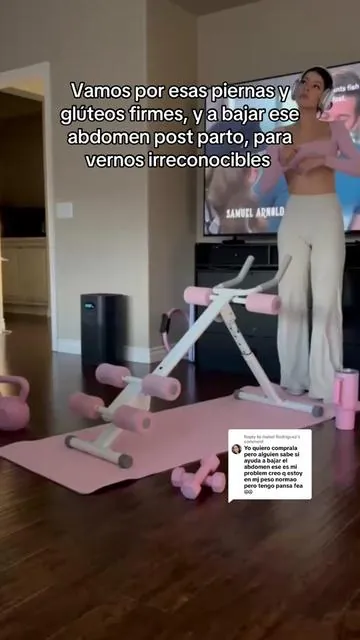Replying to @Isabel Rodriguez si amor! Vamos Que tu tambien puedes! #abmachine #abworkouts #absworkout #TikTokShopCreatorPicks #newyearnewme  