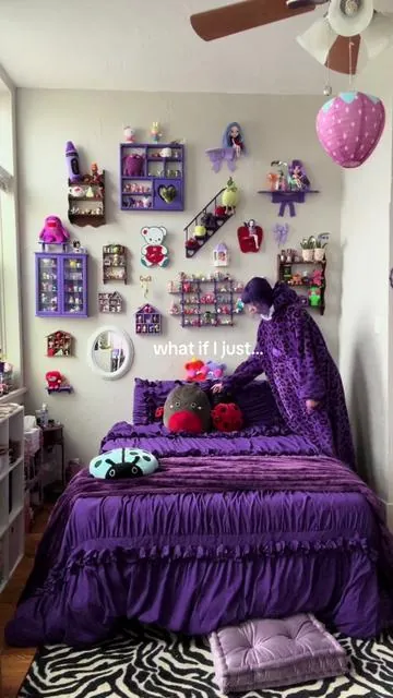 Jada come get ur comforter #lol #purple #bedding #fyp #foryoupage 
