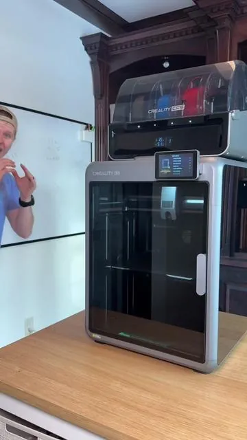 Creality K2 Combo multi color 3d printer #creality #k2combo #3dprinter #multicolor3dprinting #3dprint 