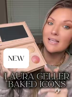 The @Laura Geller Beauty Laura Geller Baked Icons Full Face Palette is the easiest way to get a polished look in minutes. This all-in-one palette includes baked foundationas, bronzer, blush, highlighter, and eyeshadow that blend smoothly and never look cakey or dry. Perfect for everyday makeup, travel, or anyone who wants makeup that works on real skin. ✨ TikTok-exclusive launch price for a limited time 💾 Save this video if you’re still thinking about it, this one won’t stay in stock. #TikTokBeauty #BeautyTok #MakeupTok #matureskinmakeup  #ViralBeauty