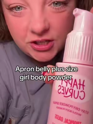 Plus size ladies body powder is the answer #apronbellygirls #bodypowder #comfortbodypowder #antisweatpowder #tiktokshopcreatorpicks
