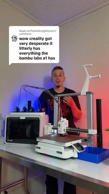Replying to @Patrioticnightmare This SparkX i7 makes multicolor 3D printing actually fun again — watching it swap colors never gets old. #tiktokshopcreatorpicks #newfunpicks #TikTokShopHolidayHaul #3dprinting #makerfun 