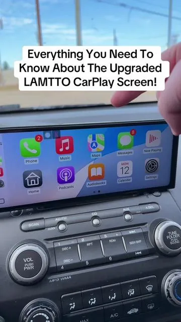 SELLING OUT FAST! SUPER LIMITED STOCK! Hurry and get your LAMTTO CarPlay Screen now! #lamtto #lamttocarplay #carplayscreen #carplay #lamttocarplayscreen 