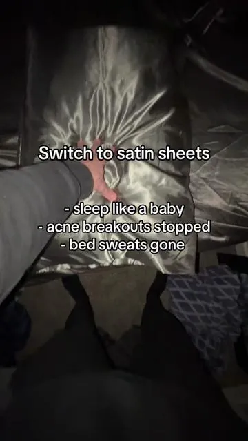 Finally switched and won’t go back #satinsheets #viralvideo #fypシ #blowthisup #tiktokmademebuyit 