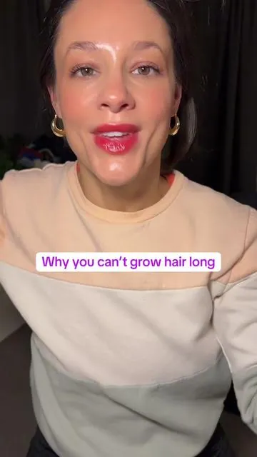 If you’re trying to grow your hair long, you need a hair serum in your routine. I use this on damp hair to lock in moisture, reduce breakage, and get that soft, glossy finish without grease. Perfect for dry ends and frizz control. #hairgrowthroutine #hairserum #shinyhair #frizzcontrol #damagedhair @Bare Anatomy Haircare 