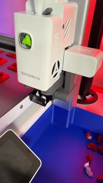 Watching the SparkX i7 print in multiple colors turns 3D printing into something you actually enjoy again. #tiktokshopcreatorpicks #newfunpicks #TikTokShopHolidayHaul #3dprintingfun #makerlife 