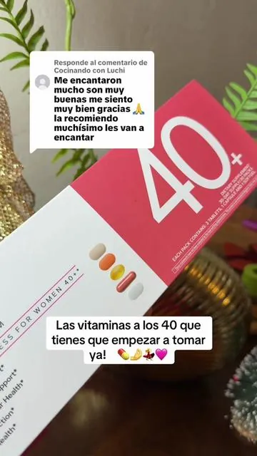 Respuesta a @Cocinando con Luchi vitaminas para mujeres 30 40 y 50 años no importa qué edad tengas GNC tienes unas vitaminas  espectaculares para tu edad. 💖💁‍♀️💊✨🌸#fyp#gnc#vitaminas#vitamins#vitaminasparamujeres 