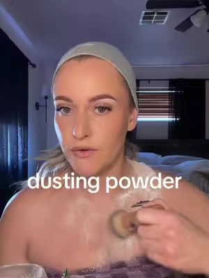 One thing you will never see me doing, is leaving the dusting powder out of my routine. 🚿🫧✨👀 #EverythingShower #ShowerRoutine #BodyCareRoutine #BodyCare #DustingPowder @jerrbearscompany 
