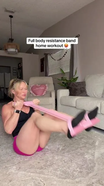 #fullbodyworkout #resistancebandsworkout #abworkout #pedalresistanceband 