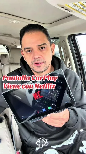 Esta Pantalla CarPlay trae Netflix #TikTokCreatorSearchInsightsIncentive #cartok #carplay #pantallacarplay #carplayscreen 
