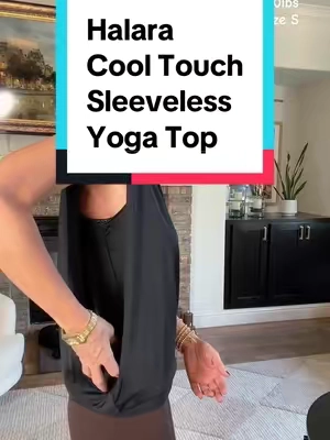I love when a brand can read my mind…. they solved the most annoying problem I had in my yoga outfits. 👏👏👏👏👏👏👏👏 #womensfashion #workouttop #yogatop #sleevelesstops #halara @Halara_official 